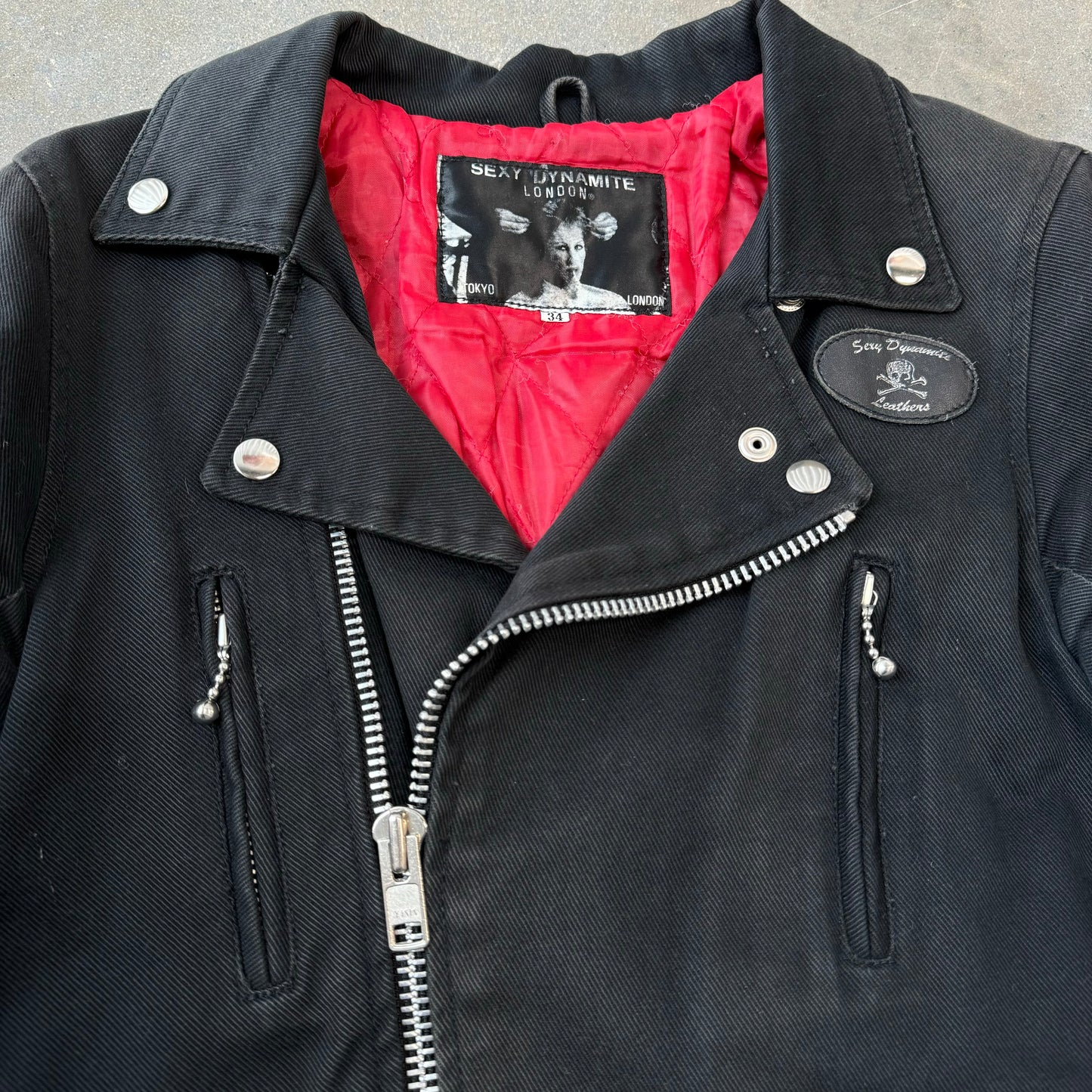 Vivienne Westwood-Esque Cropped Biker Jacket [S]