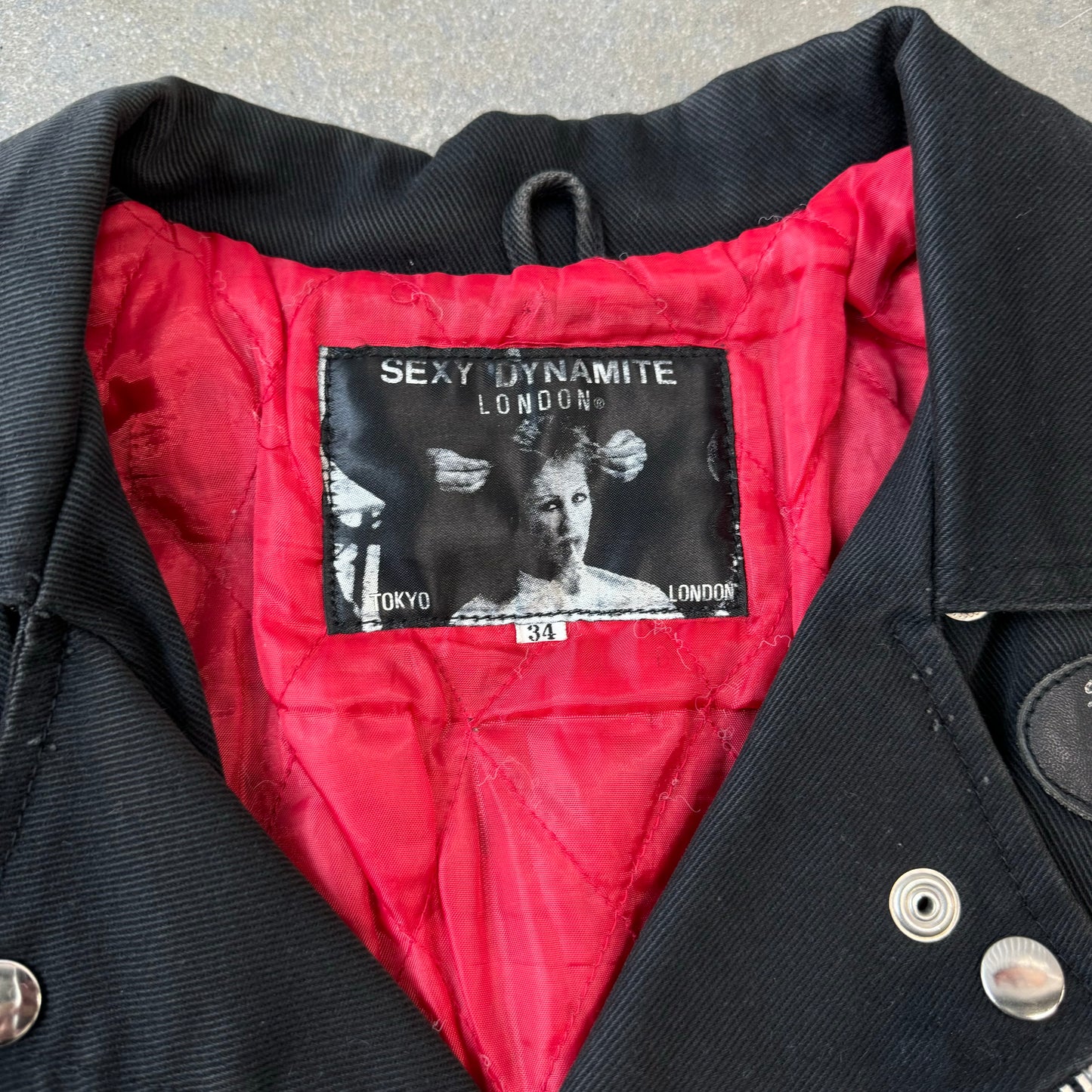 Vivienne Westwood-Esque Cropped Biker Jacket [S]