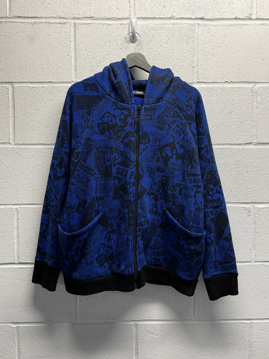 2000s Sex Pot Revenge Japanese Brand Zip Up Hoodie [M/L]
