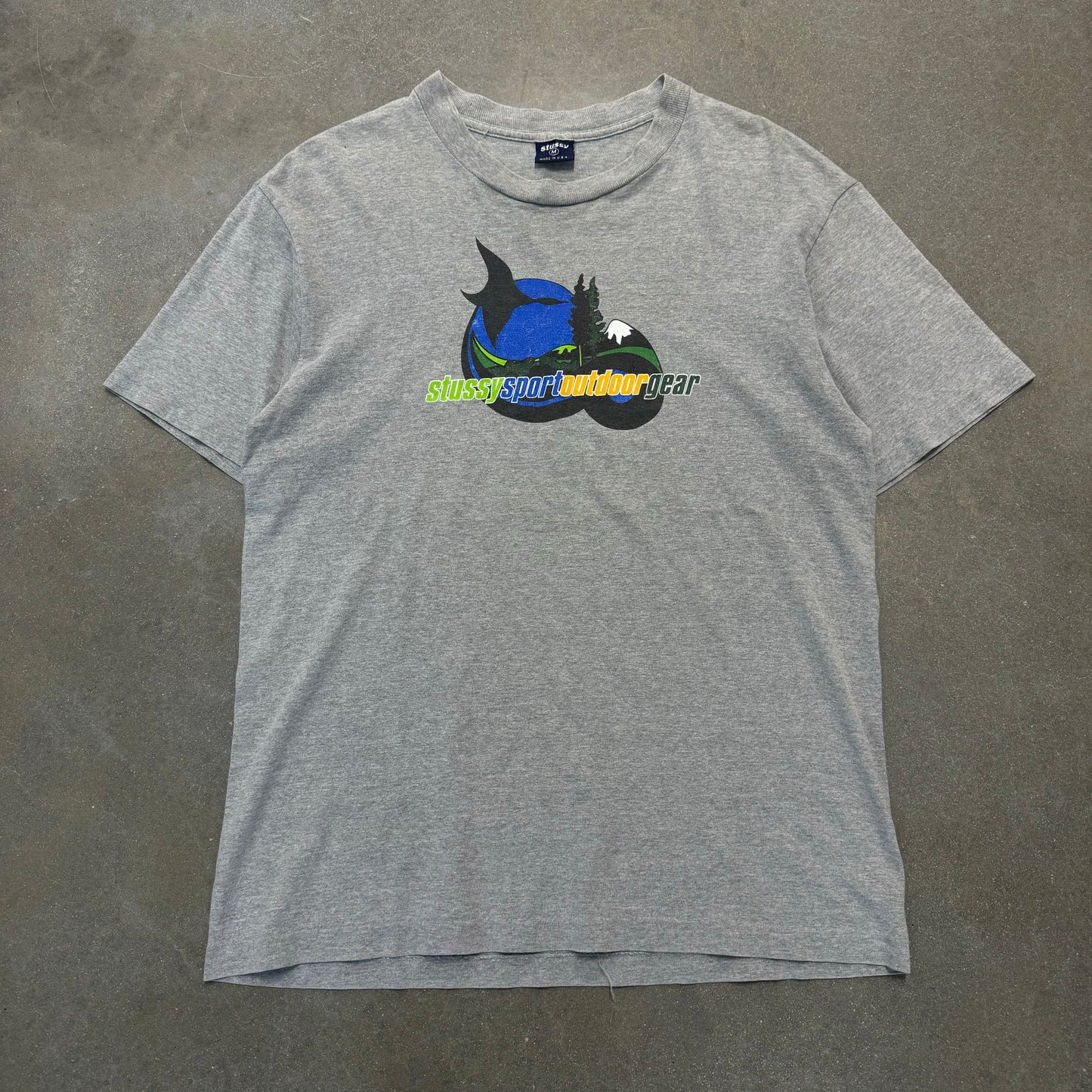 Vintage 1990s Stussy Sport T-Shirt [M]