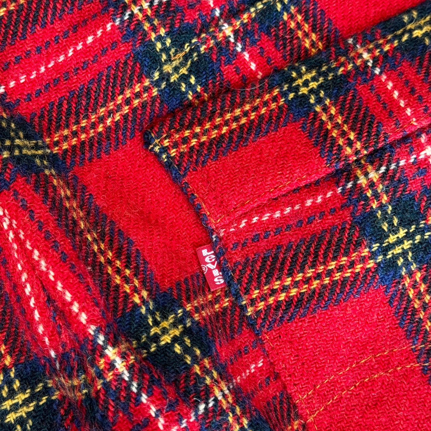 Levis x Comme Des Garcons x Junya Watanabe Man AD2012 Plaid Bottoms [33]