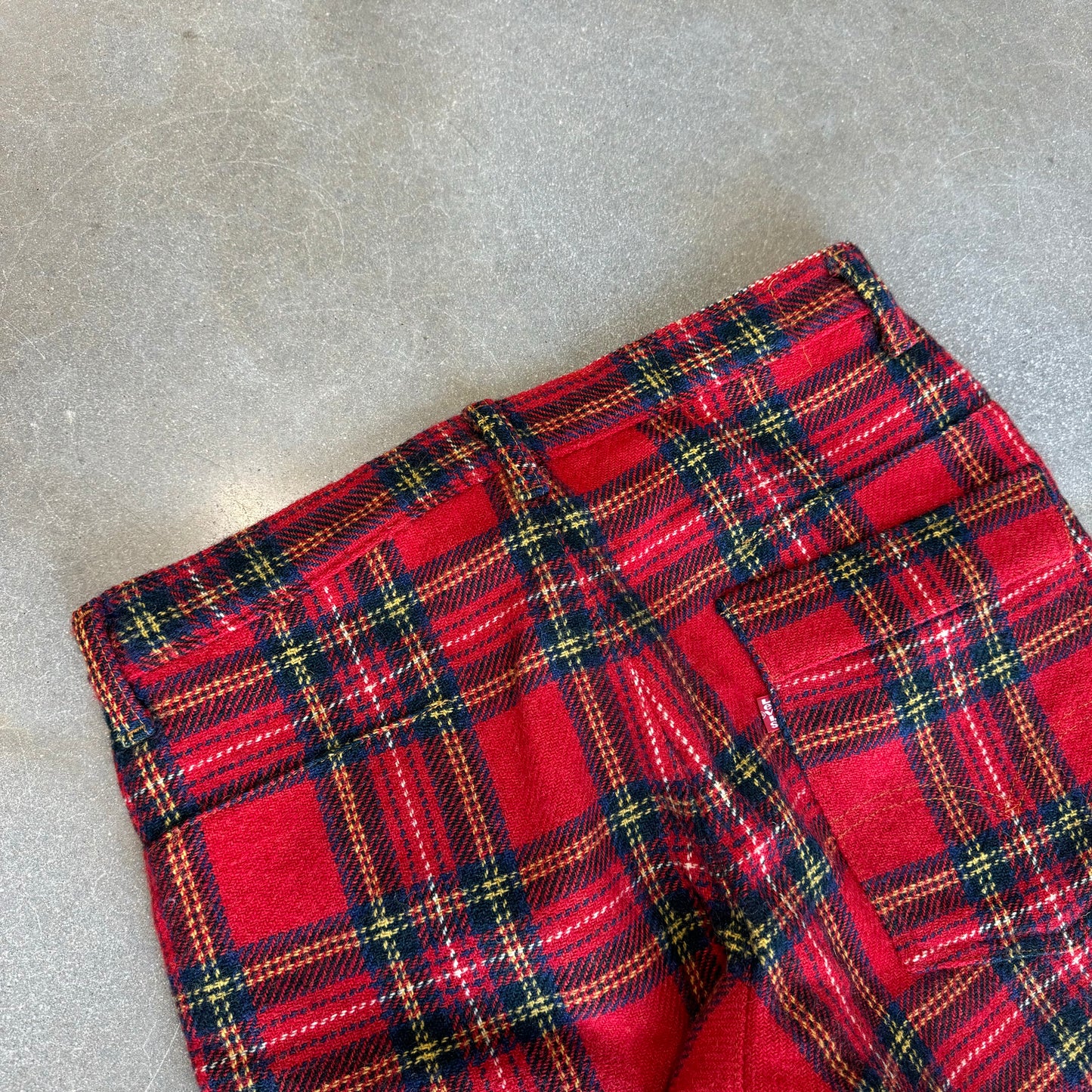 Levis x Comme Des Garcons x Junya Watanabe Man AD2012 Plaid Bottoms [33]