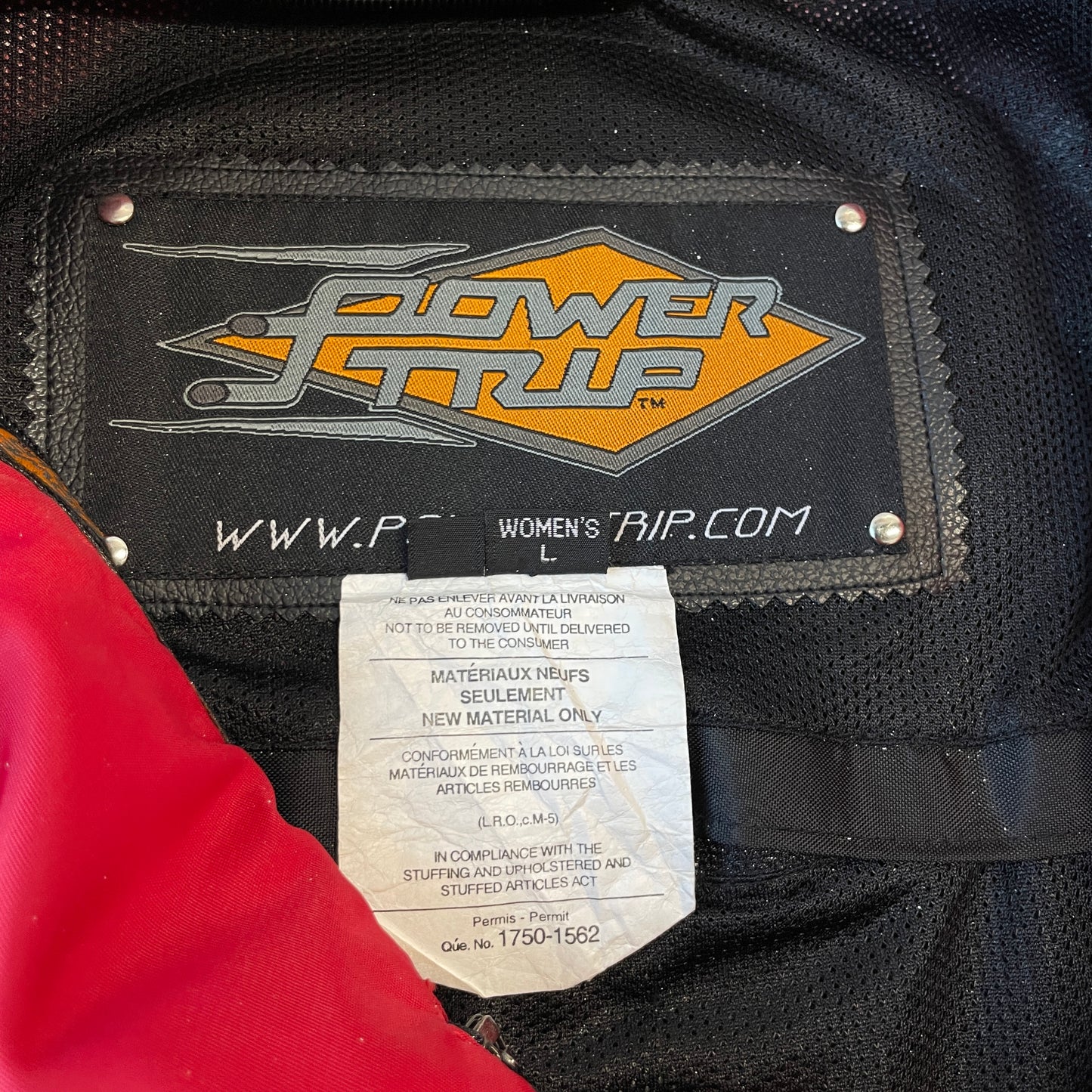 Y2K Orange County Choppers Motorcycle Flame Jacket [M/L]