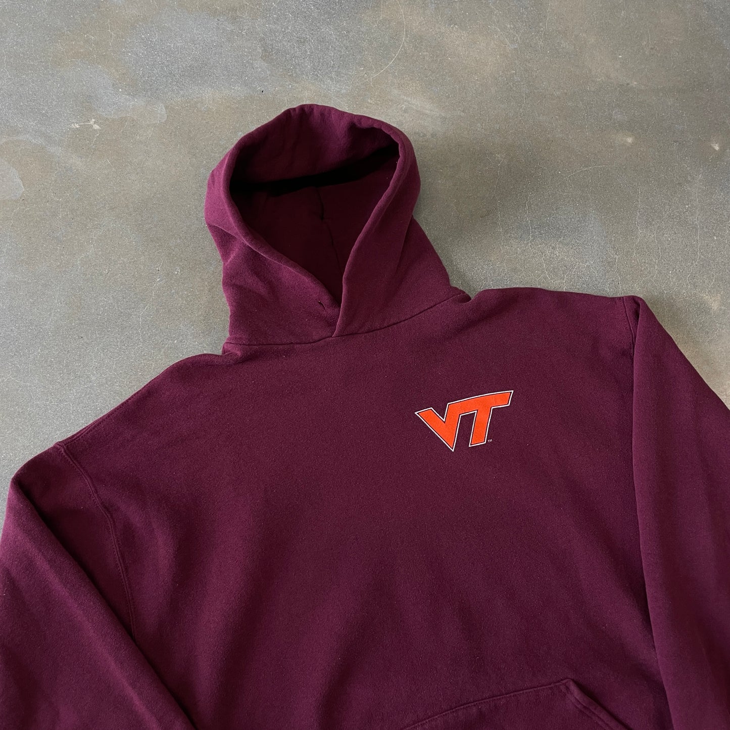 1990s Virginia Tech Russell Hoodie [XL]