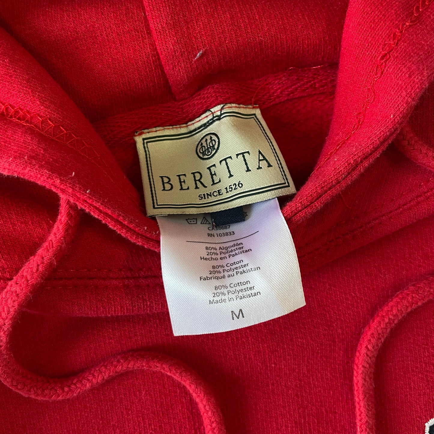 Y2K Beretta Embroidered Hoodie [M/L]