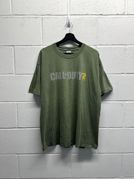 2000s Call of Duty 2 T-Shirt [XL]