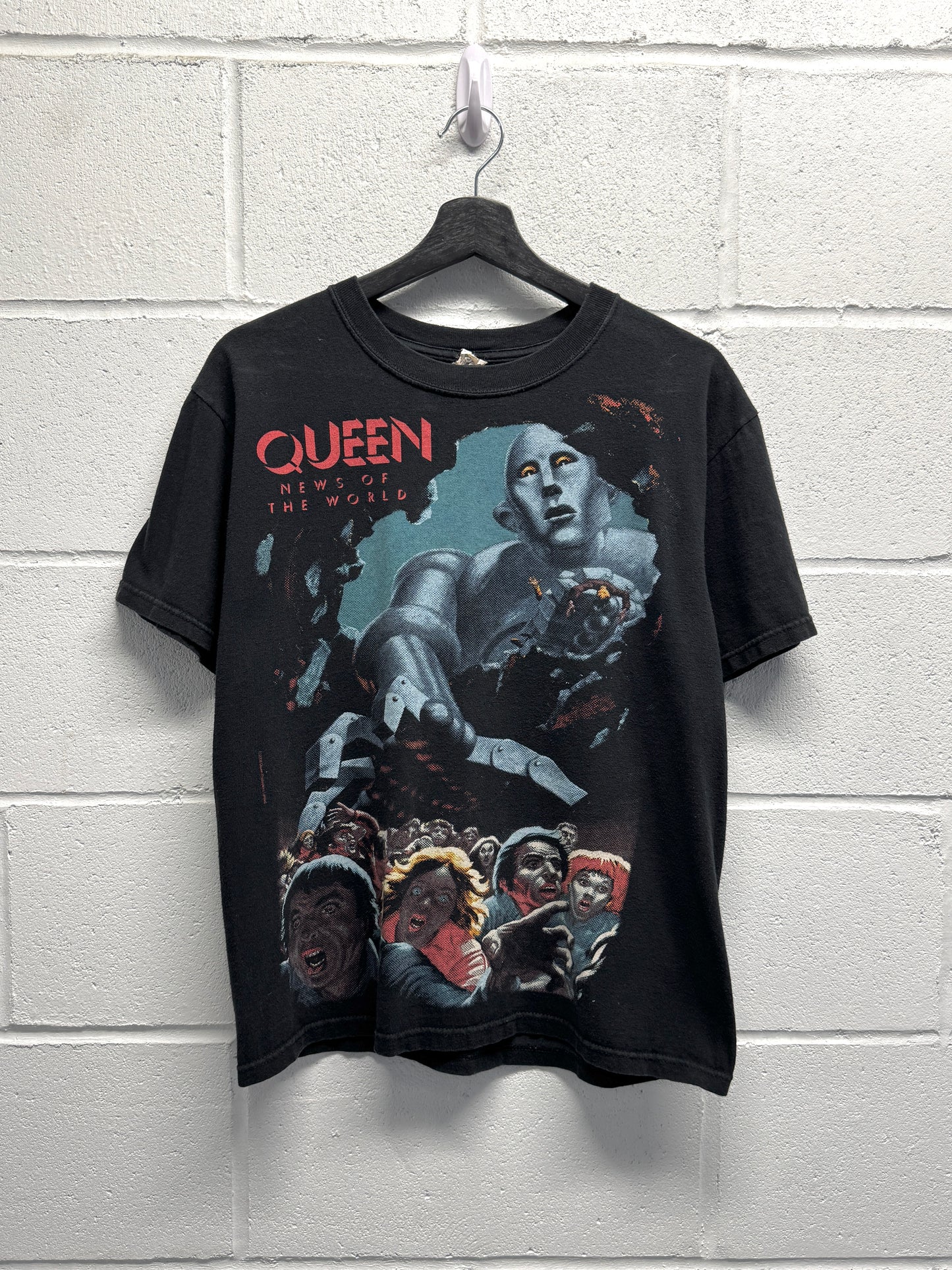 2000s Queen All Over Print T-Shirt [M]