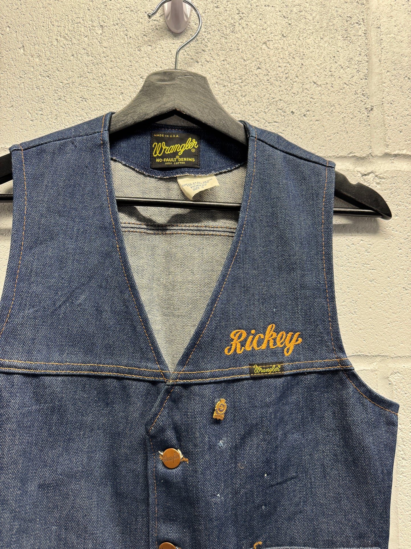1980s Wrangler Vest [L]