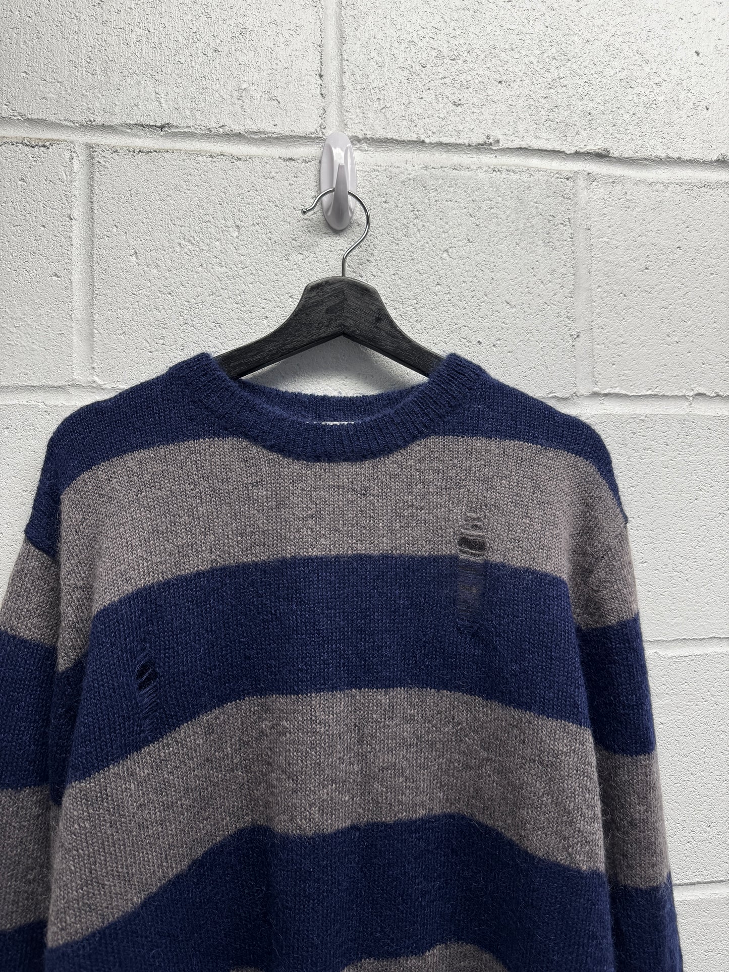 Number (N)ine Mohair Distressed Sweater [XL]