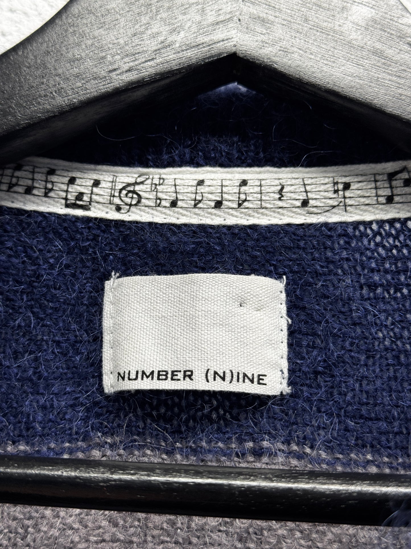 Number (N)ine Mohair Distressed Sweater [XL]