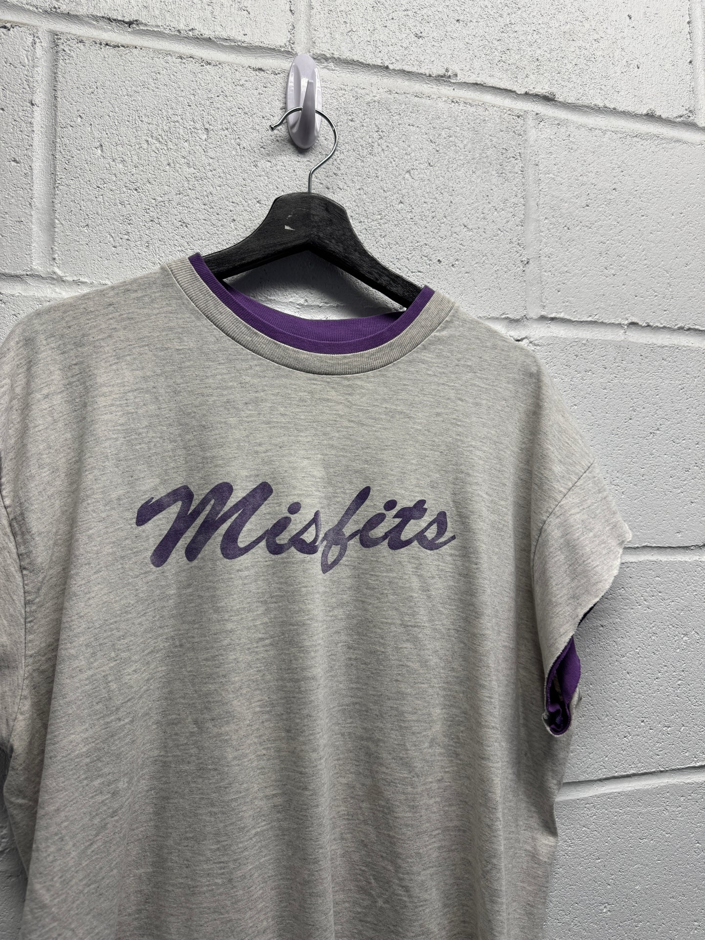 2000s Misfits Jersey Cutoff Shirt [XL]