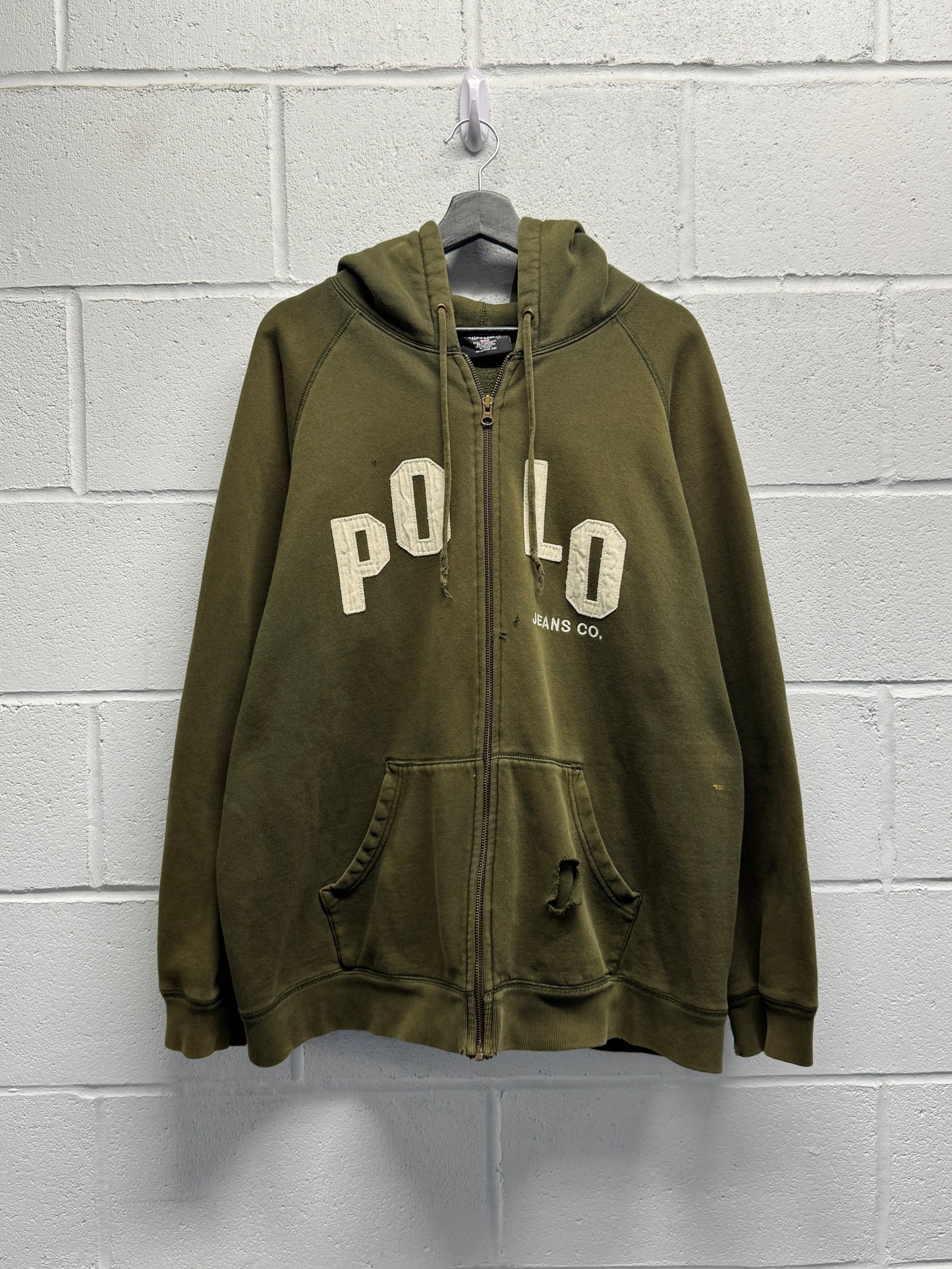 2000s Polo Zip-Up Jacket [XL]