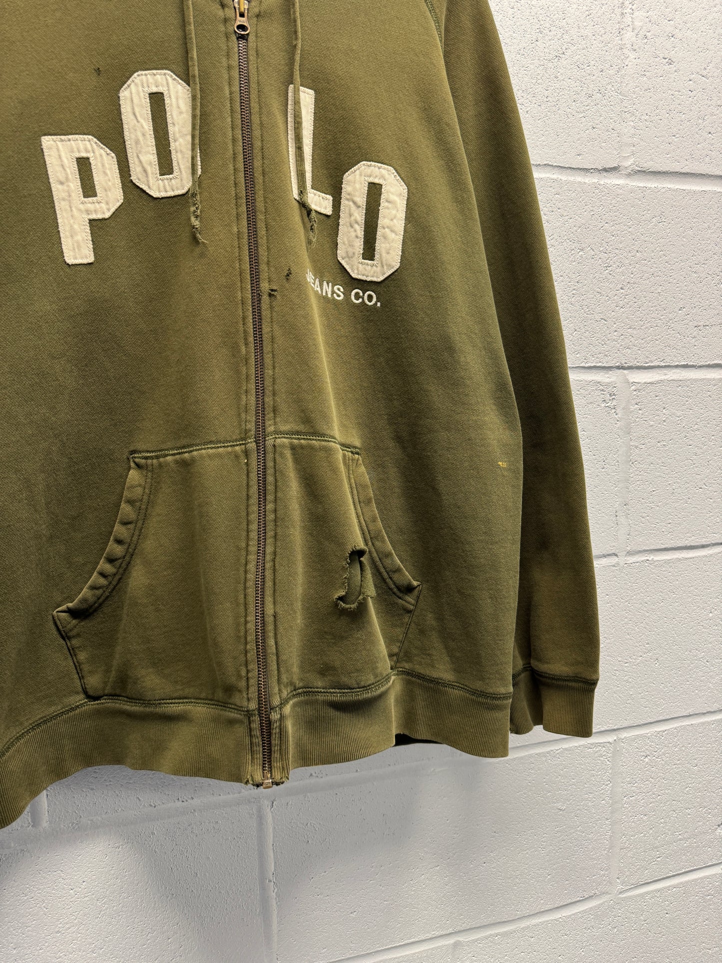 2000s Polo Zip-Up Jacket [XL]