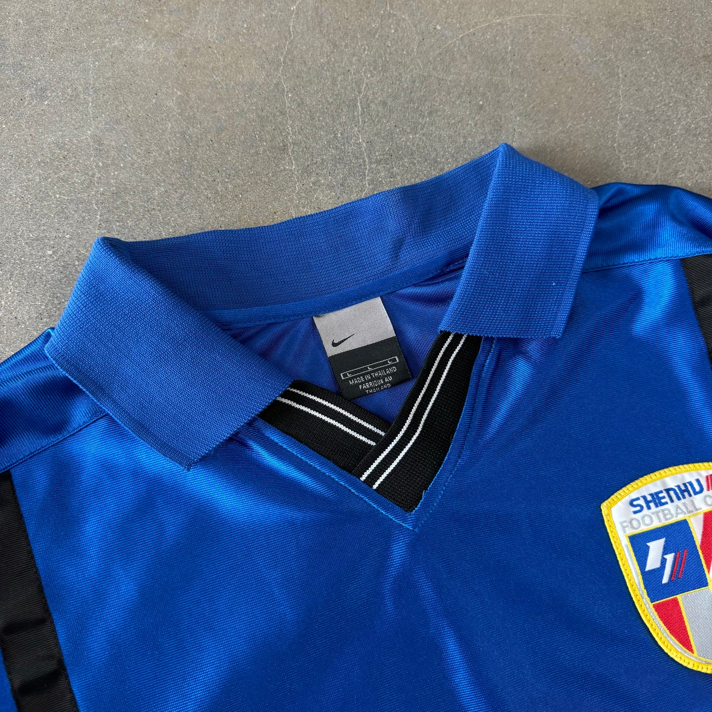 Vintage Y2K Nike Shenshua Football Club Longsleeve Jersey [M/L]