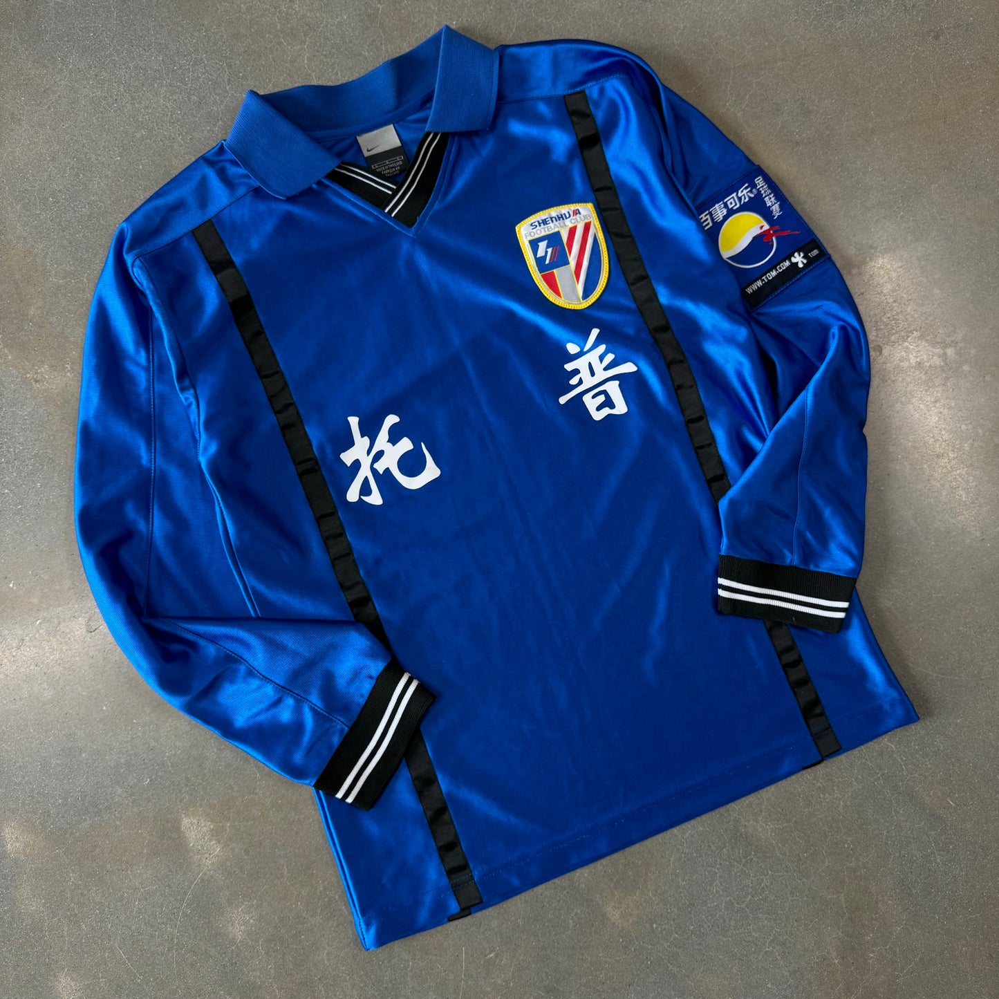 Vintage Y2K Nike Shenshua Football Club Longsleeve Jersey [M/L]