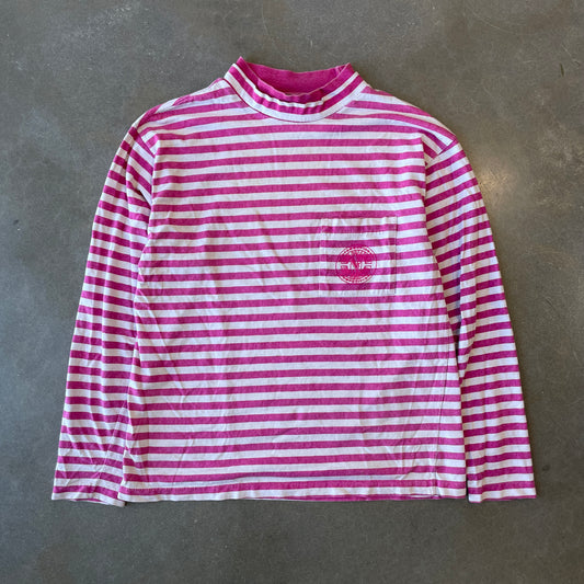 1980s Double Collar Fast Breakers Surf Brand LS Shirt [M]