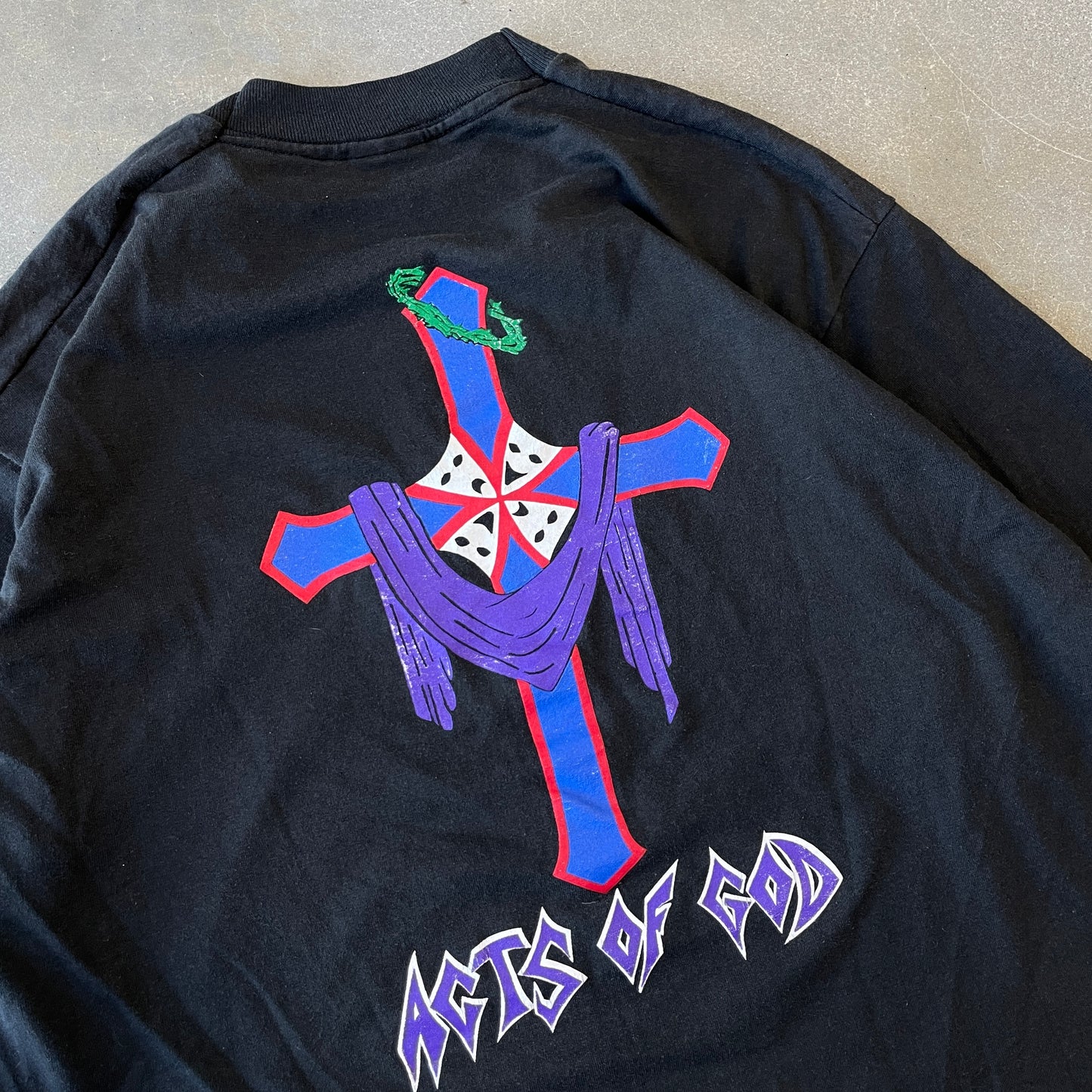 1990s Agis of God Band T-Shirt [L]