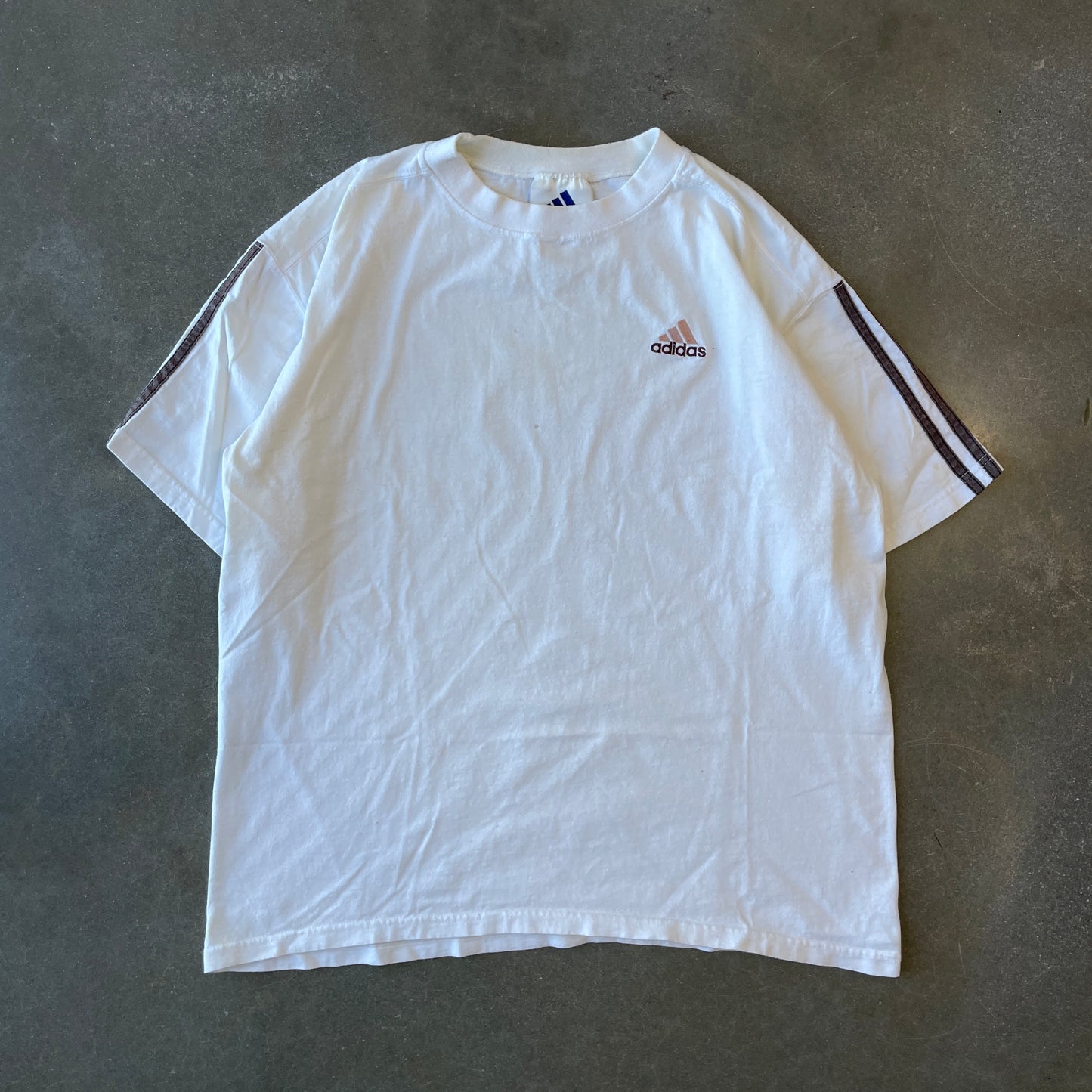 1990s Faded Adidas T-Shirt [M]