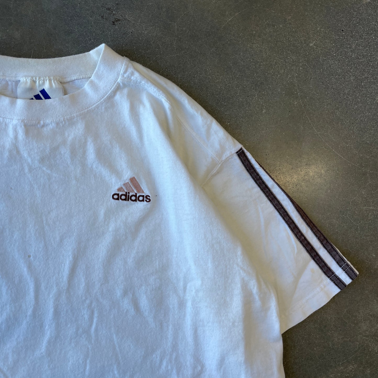 1990s Faded Adidas T-Shirt [M]