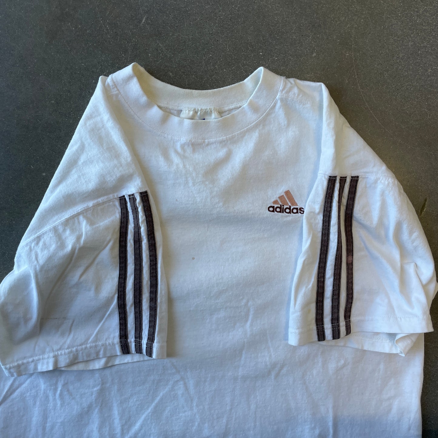 1990s Faded Adidas T-Shirt [M]