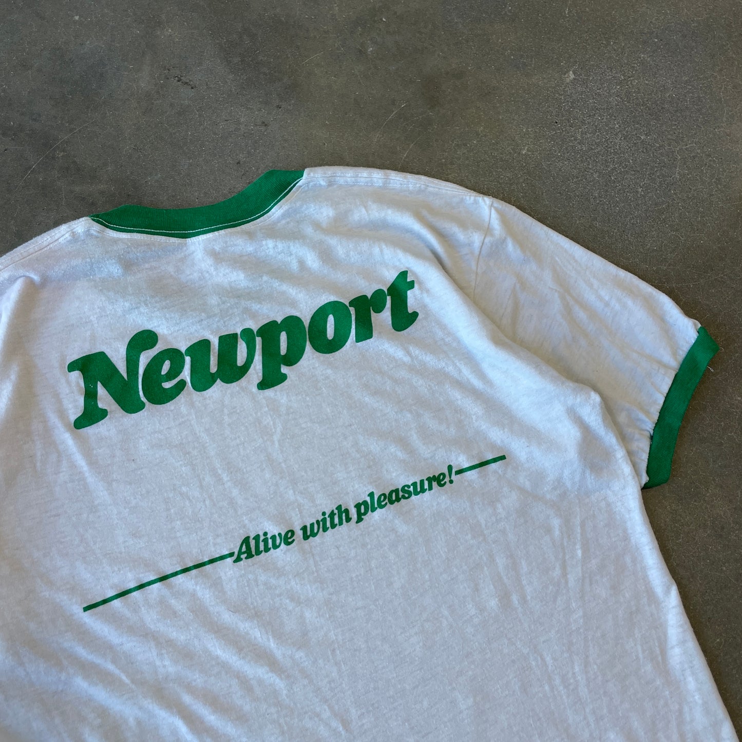 1980s Newport Ringer T-Shirt [M]