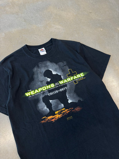 Vintage Y2K Call of Duty Jesus Parody T-Shirt [M]