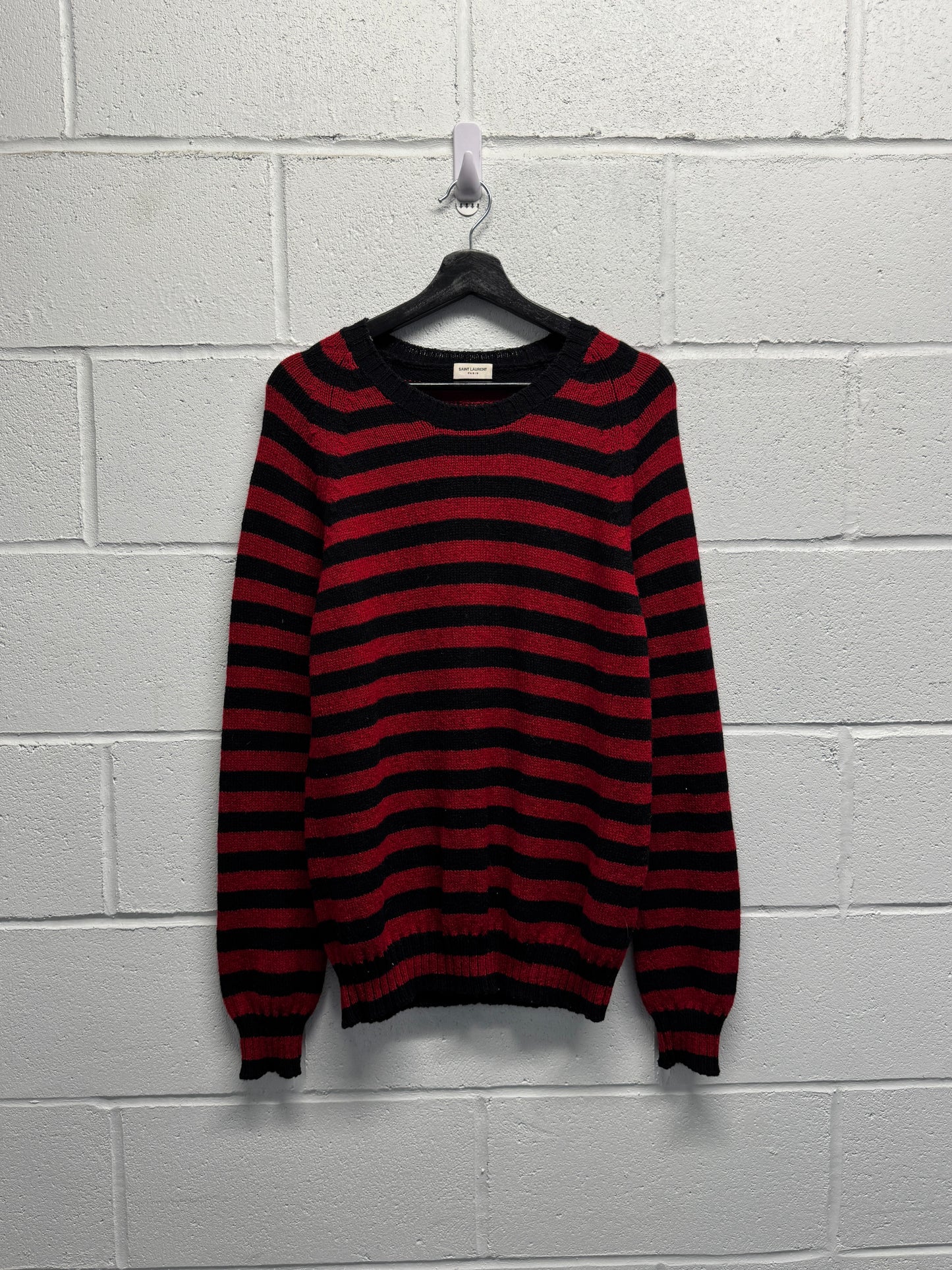 AW15 Saint Laurent Striped Sweater [L]