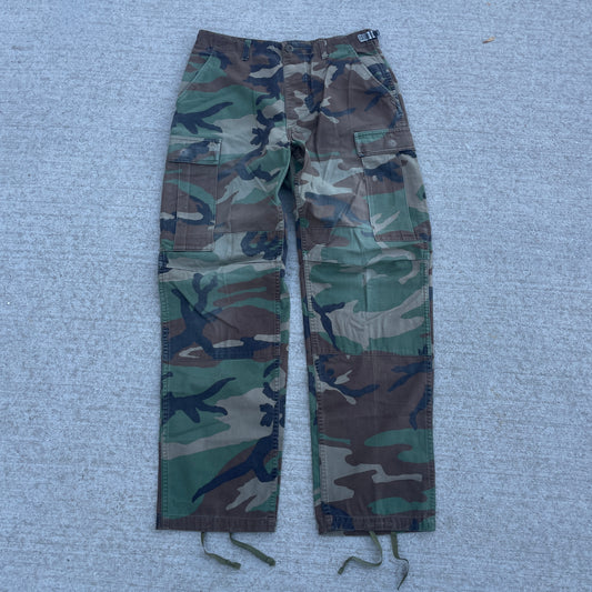 1990s Faded Camo Pants [31x32]