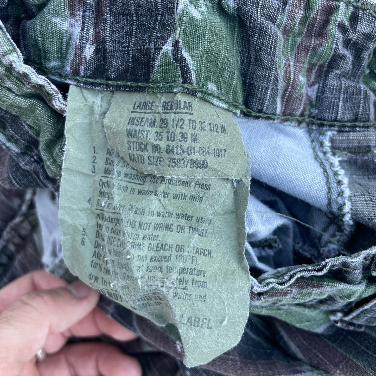 1984 Tiger Camo Pants [30x30]