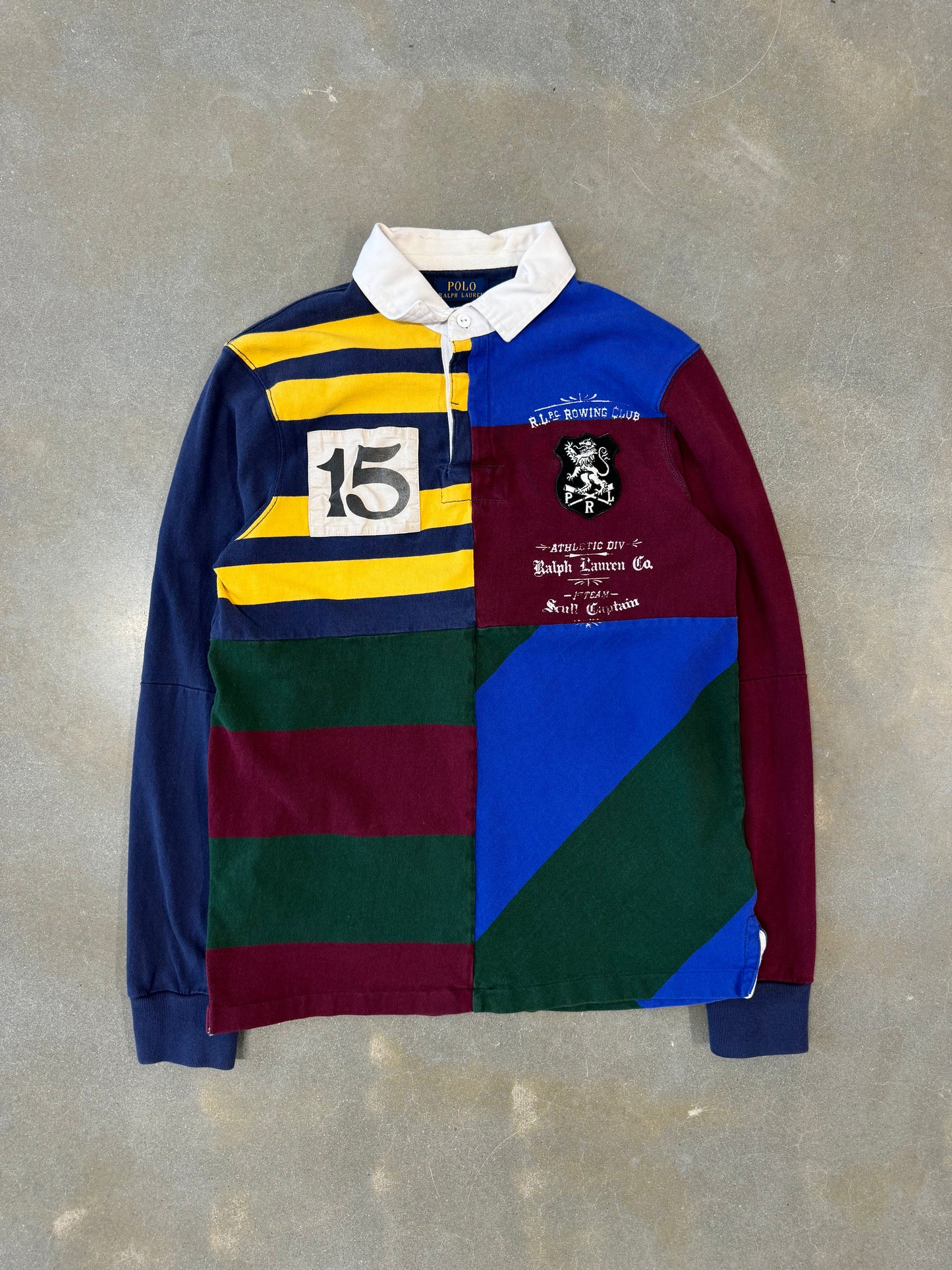 Vintage Y2K Polo Ralph Lauren Rugby Longsleeve Shirt [M]