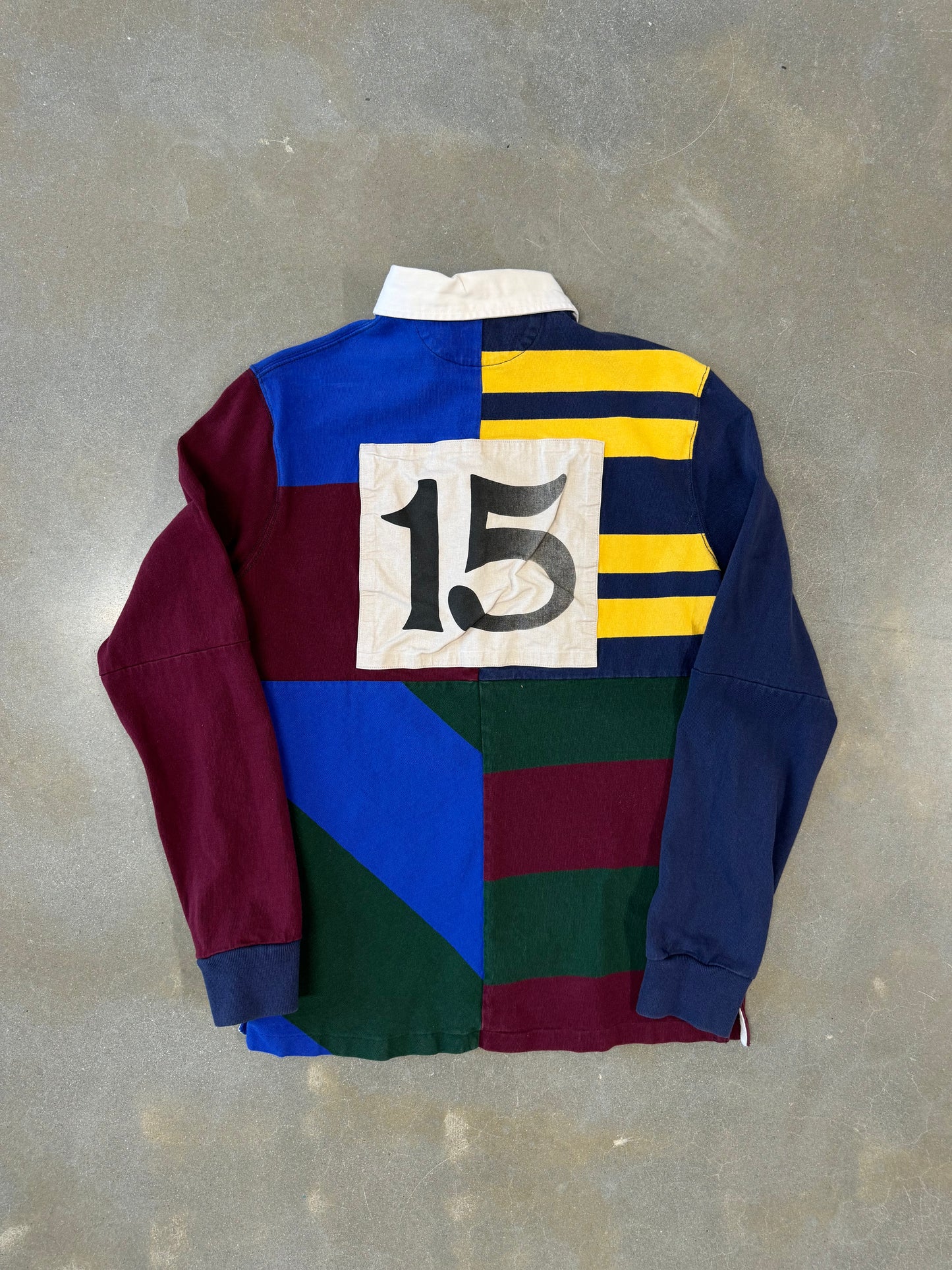 Vintage Y2K Polo Ralph Lauren Rugby Longsleeve Shirt [M]