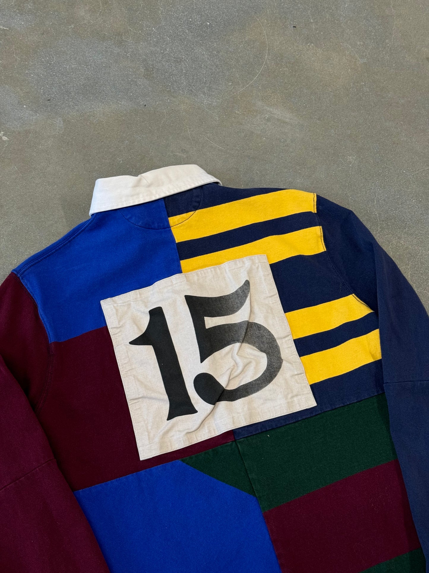 Vintage Y2K Polo Ralph Lauren Rugby Longsleeve Shirt [M]