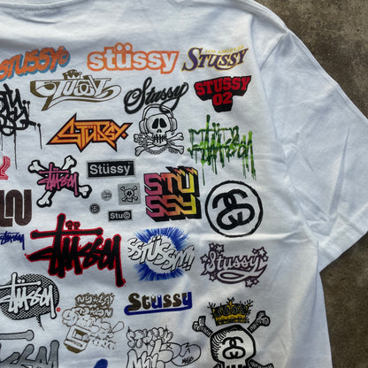 1990s Stussy All Over Print T-Shirt