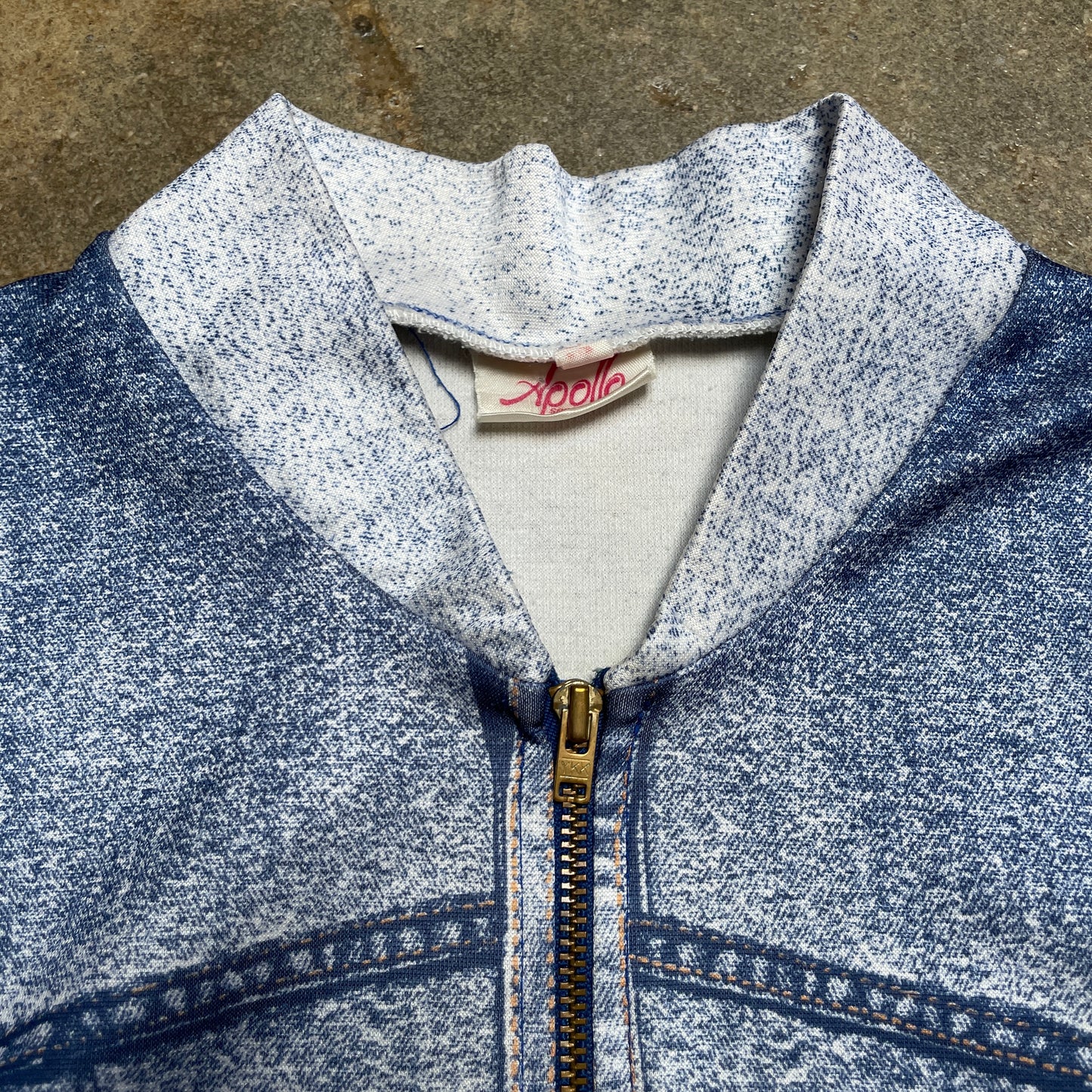 1990s Denim Bike Jersey