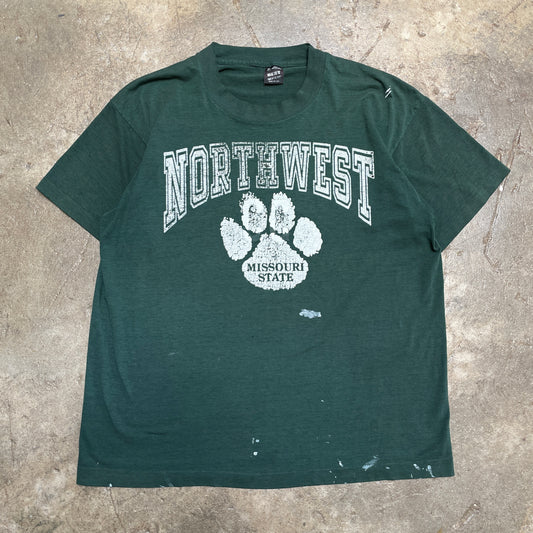 1990s Distressed Northwestern T-Shirt