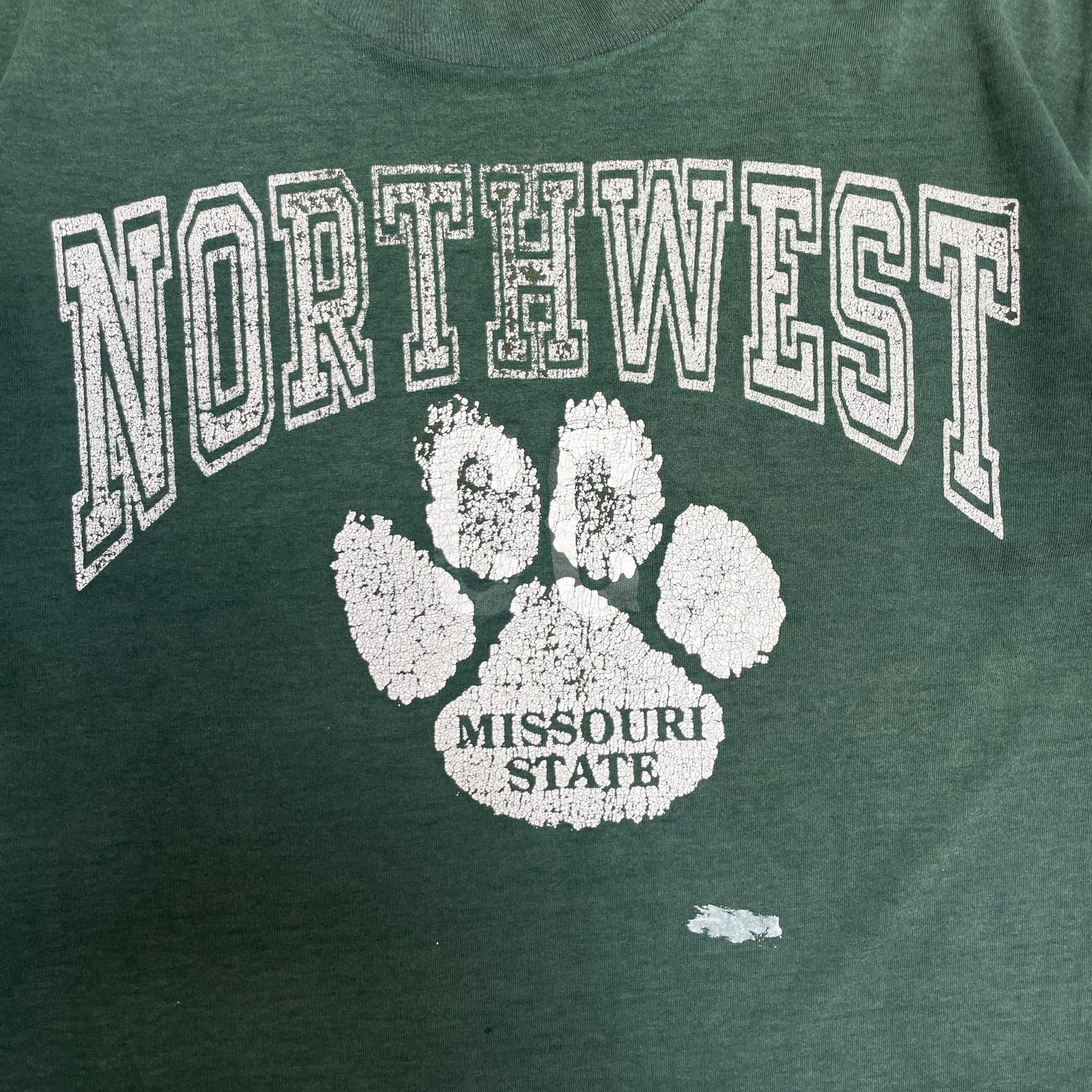 1990s Distressed Northwestern T-Shirt