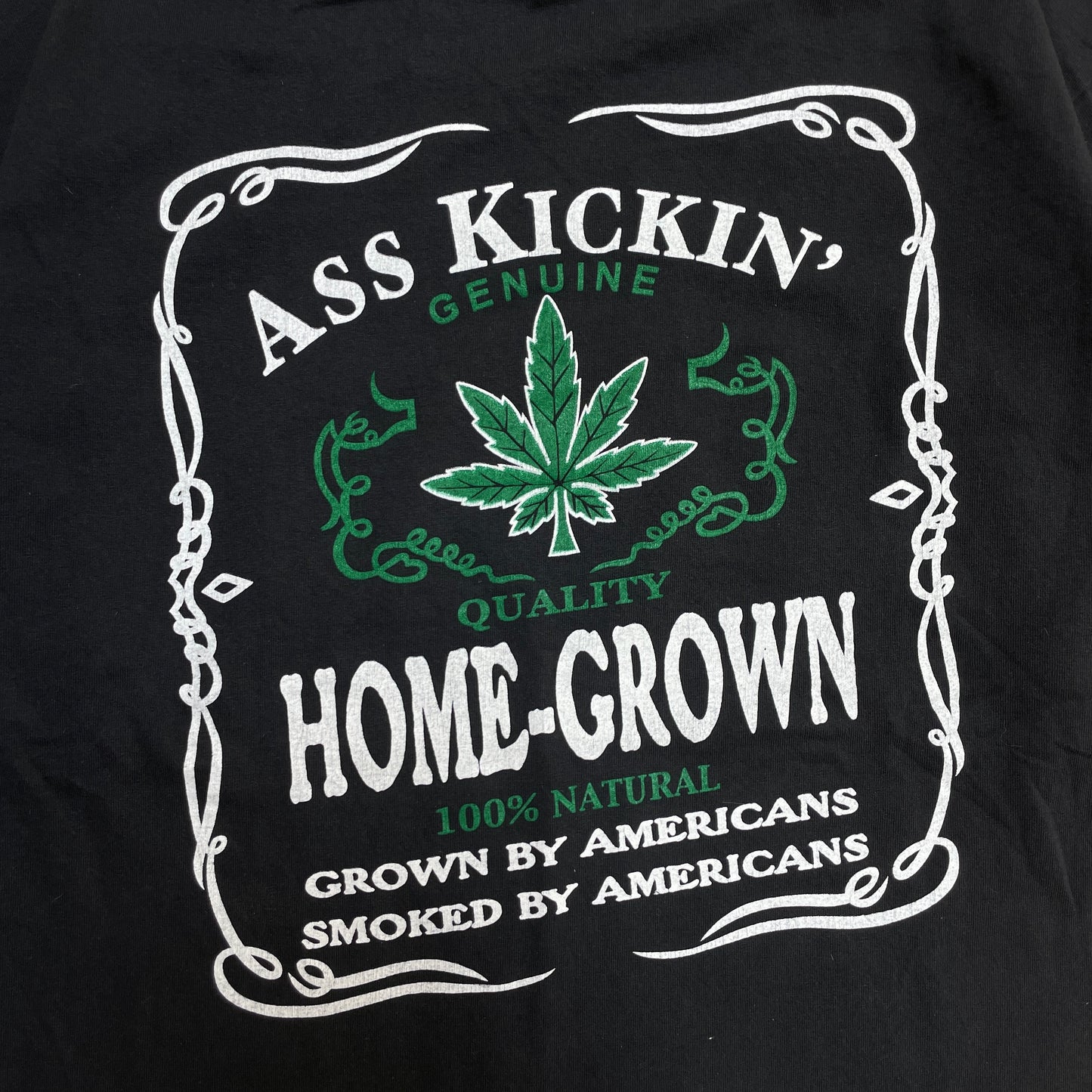 1990s Weed Jack Daniels Parody T-Shirt