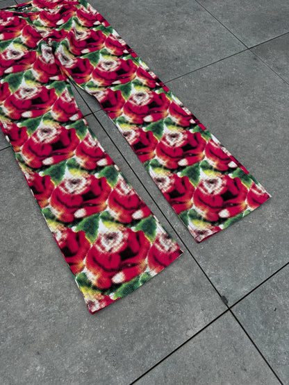 Ozone Community Tokyo Psychedelic All Over Print Flares [30]