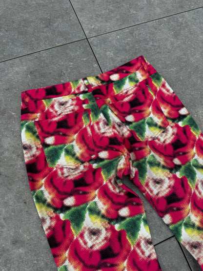 Ozone Community Tokyo Psychedelic All Over Print Flares [30]
