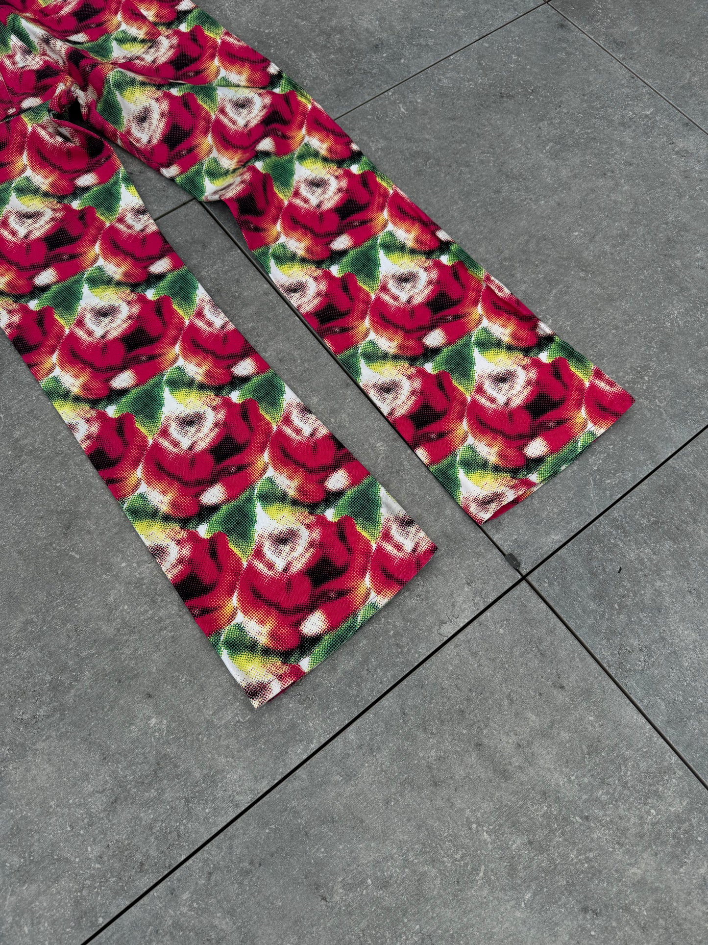 Ozone Community Tokyo Psychedelic All Over Print Flares [30]