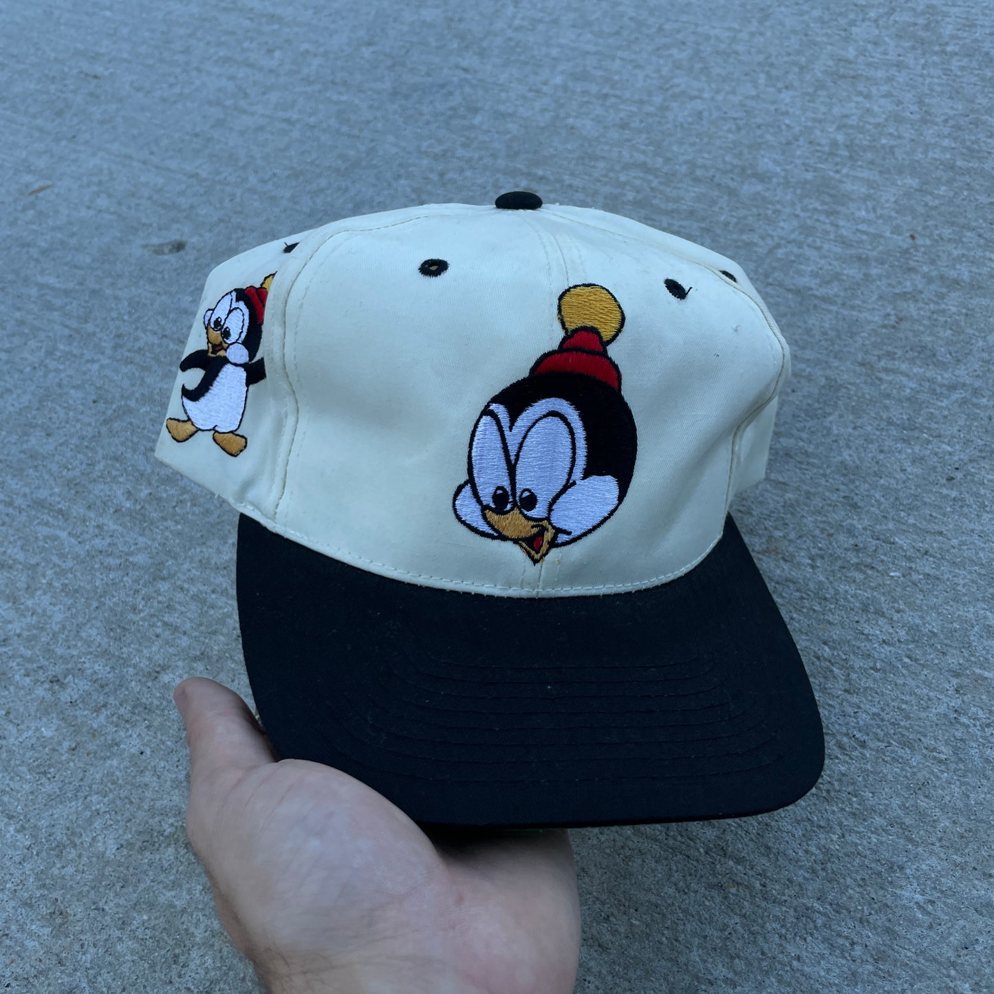 1993 Chilly Willy AOP Embroidery Snapback Hat