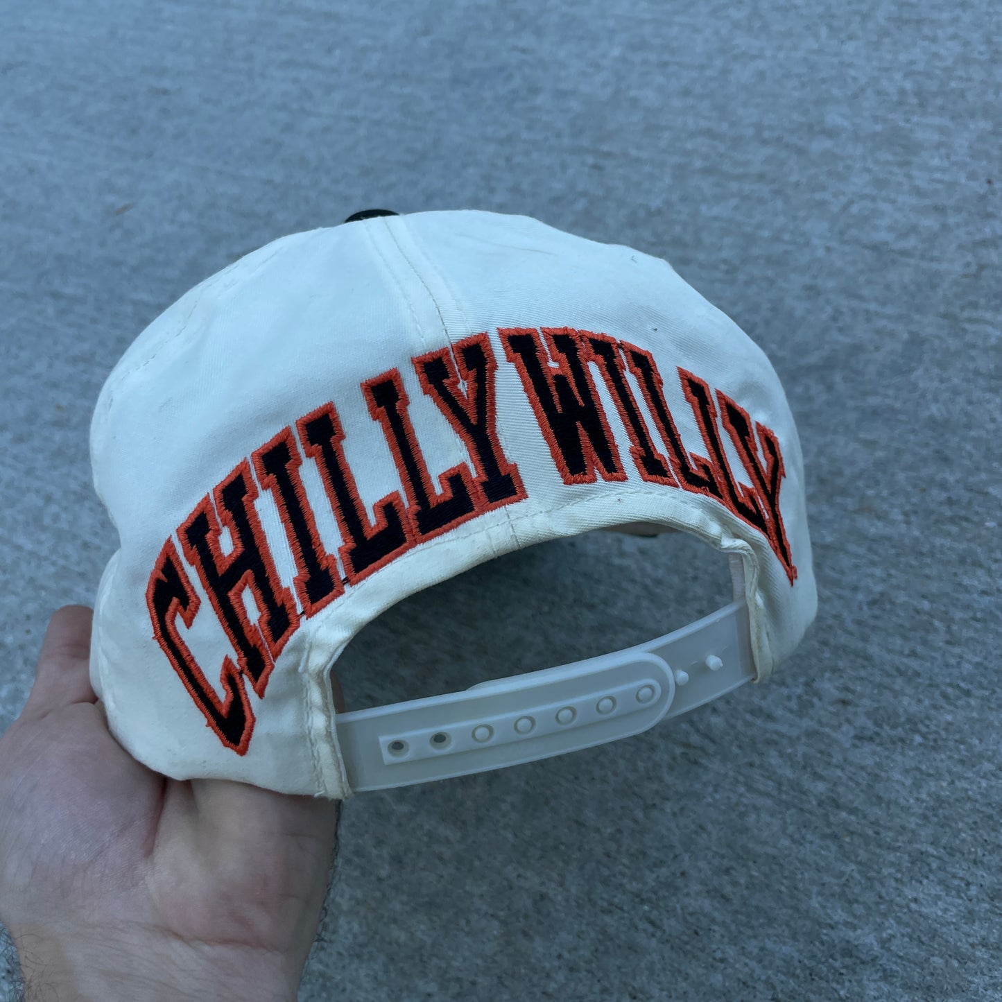 1993 Chilly Willy AOP Embroidery Snapback Hat