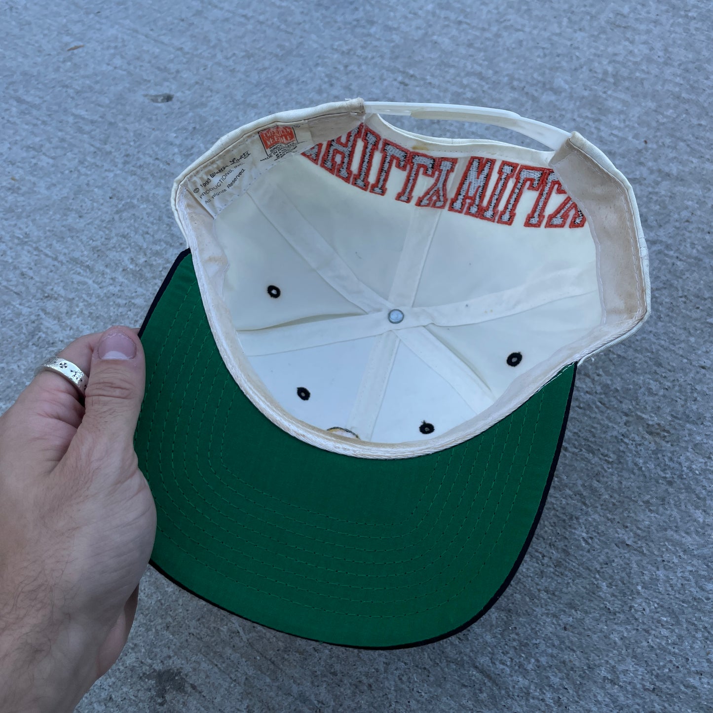 1993 Chilly Willy AOP Embroidery Snapback Hat