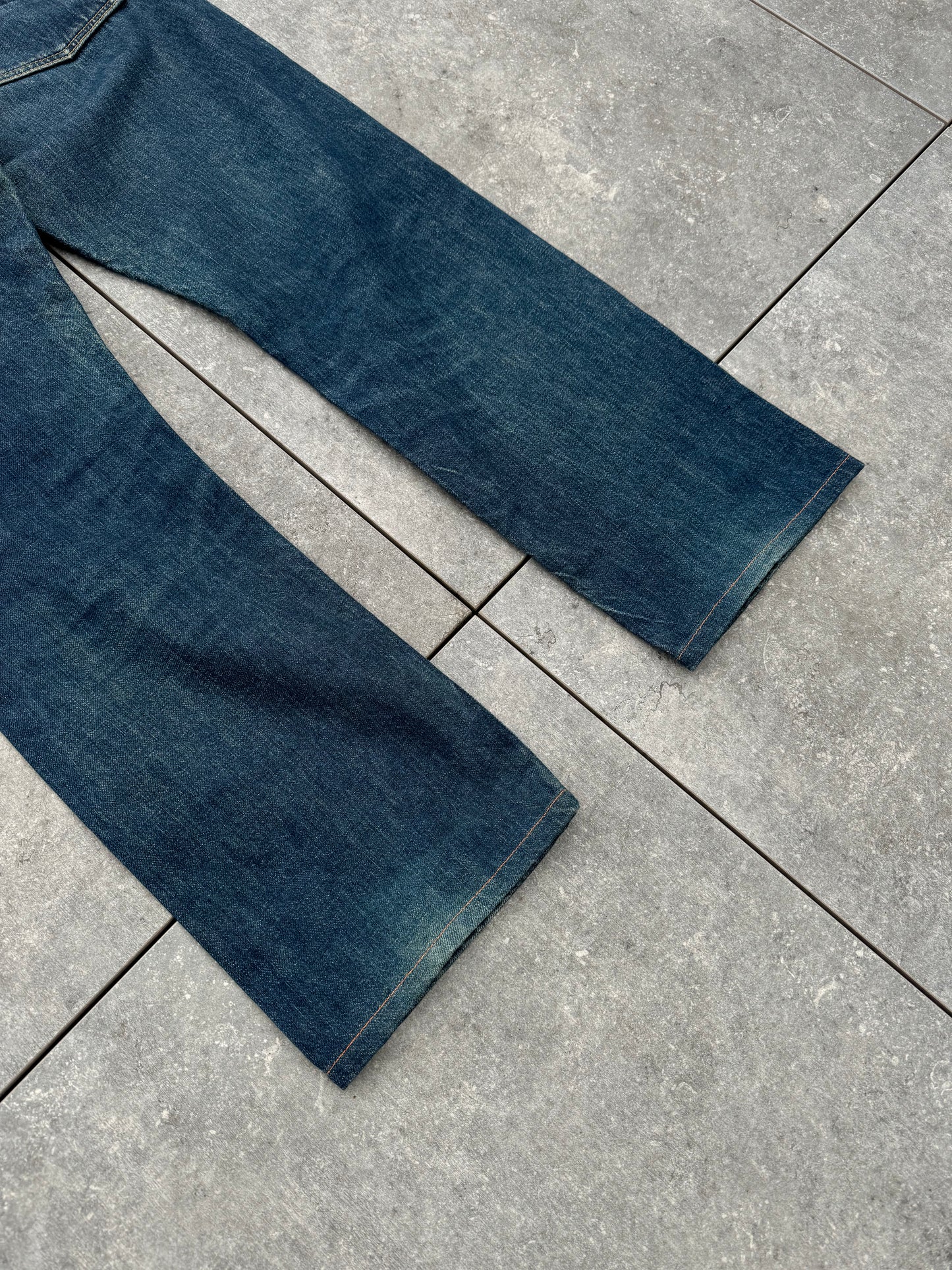 Vintage Y2K Evisu Pink Bootcut Jeans [32]