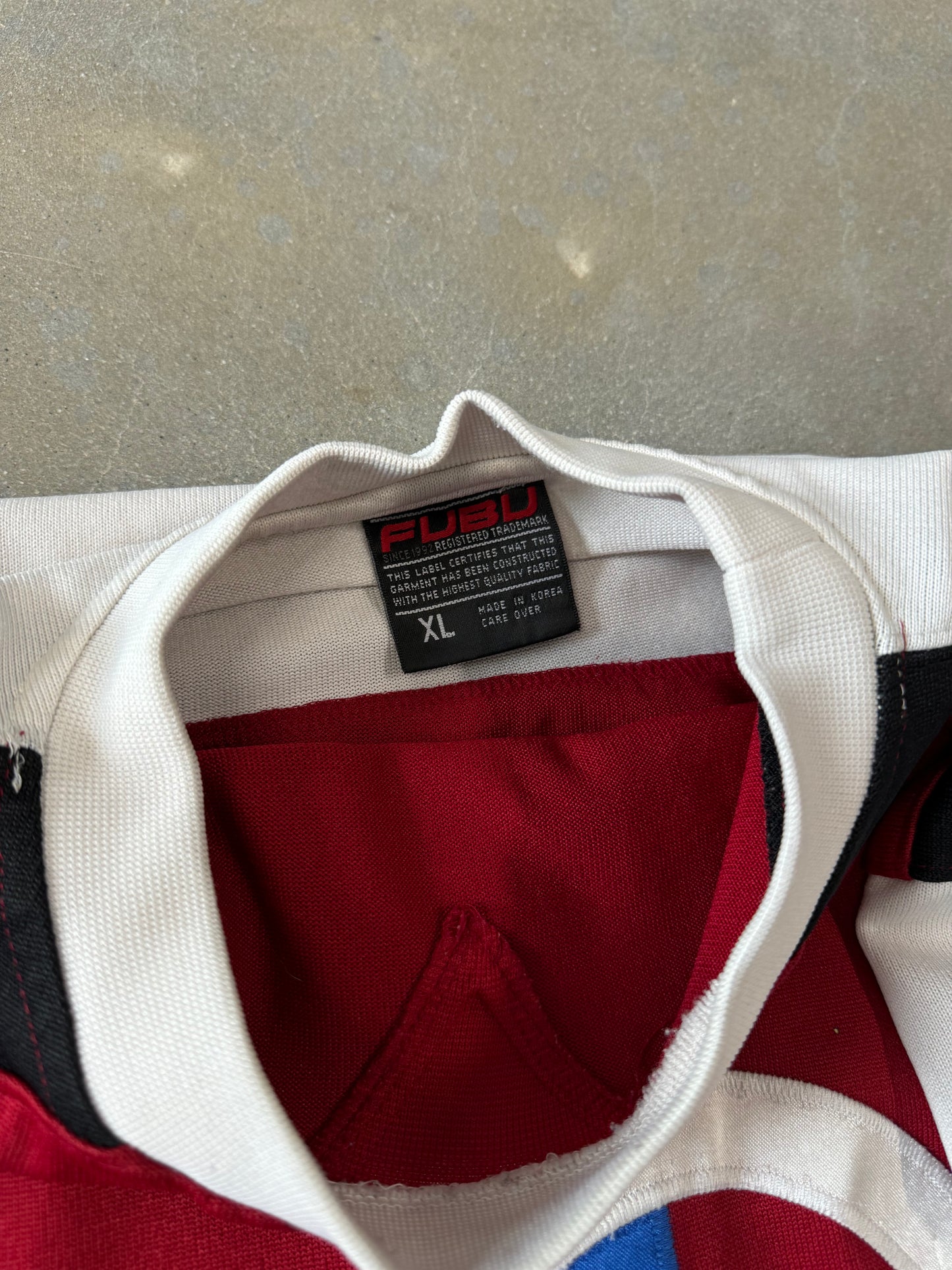 Vintage 1990s Fubu Longsleeve Jersey [XL]