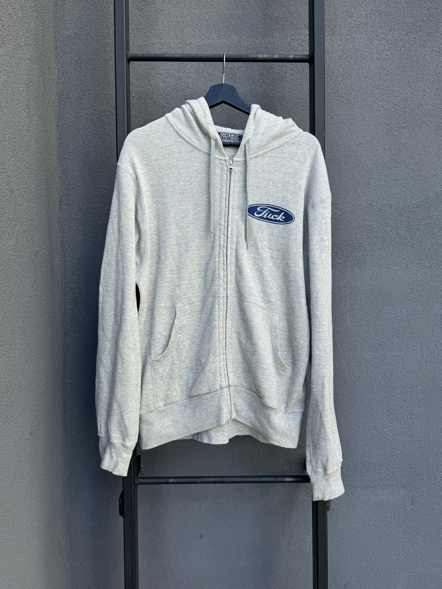 Hysteric Glamour Fuck Monster Truck Thermal Zip Up