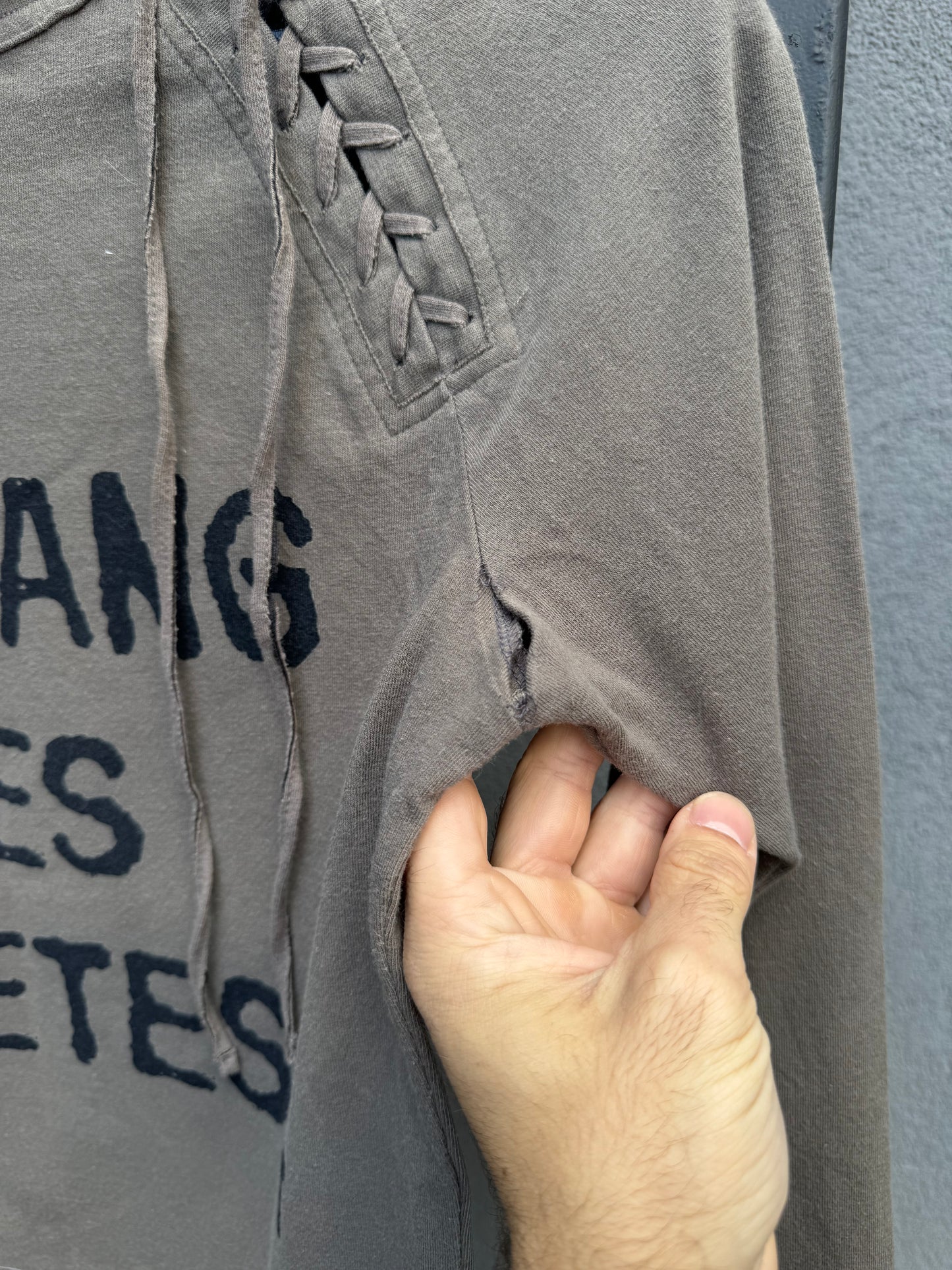 Hysteric Glamour "Les Sang Des Poetes" String/Lace Shirt