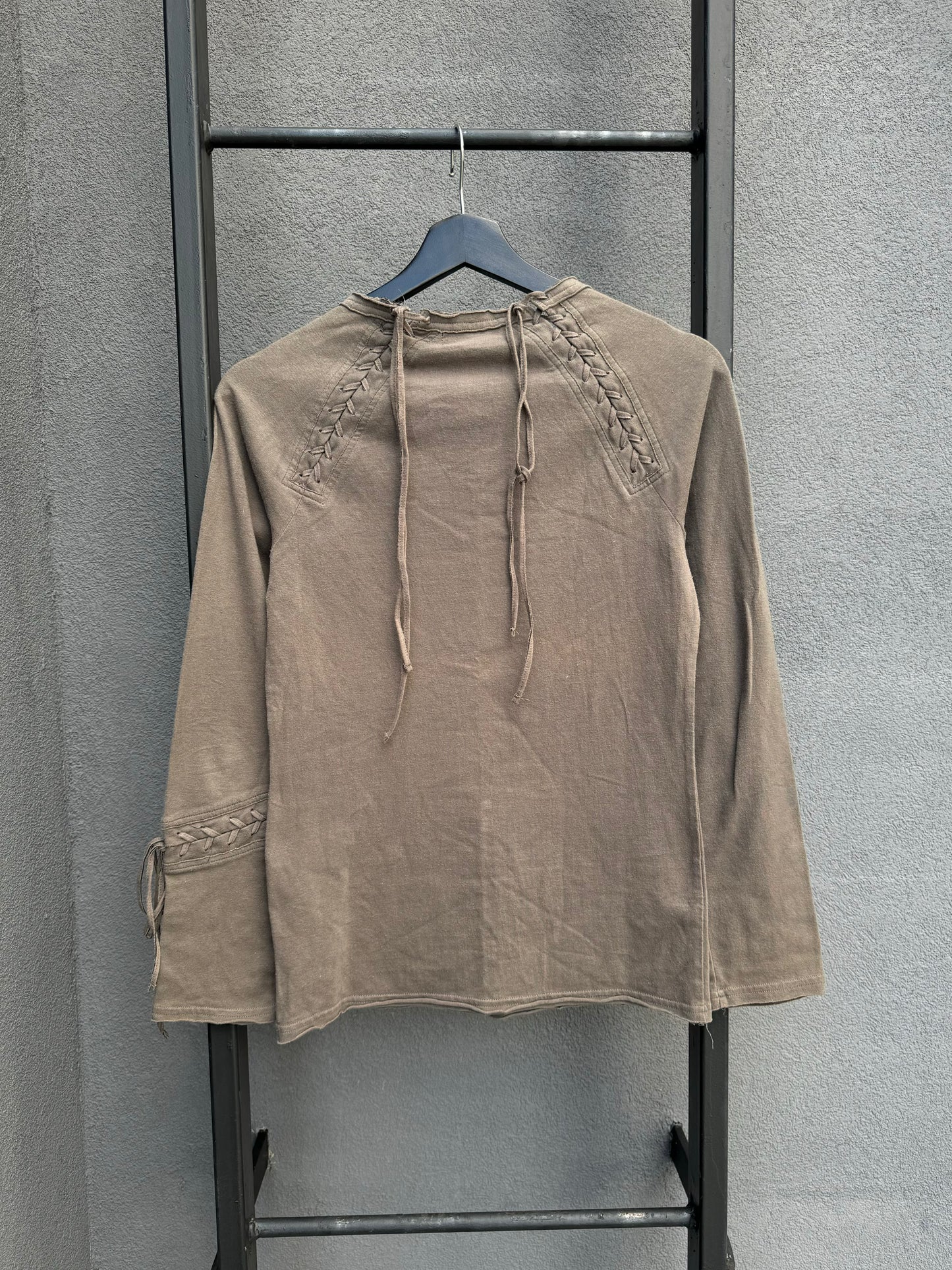 Hysteric Glamour "Les Sang Des Poetes" String/Lace Shirt