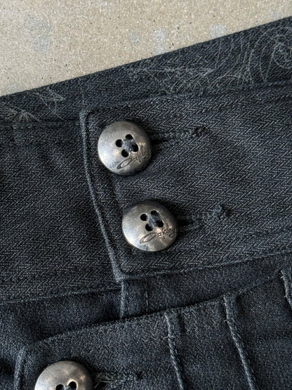 Vintage Y2K Oakley Panelled Button Shorts [31]