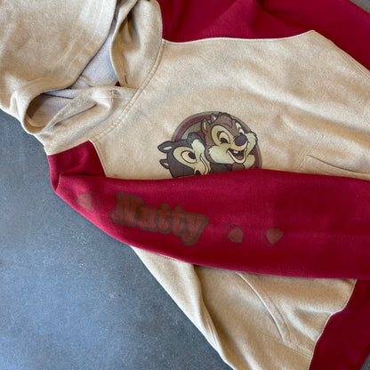 1980s Chip N' Dale "Nutty" Hoodie [L]
